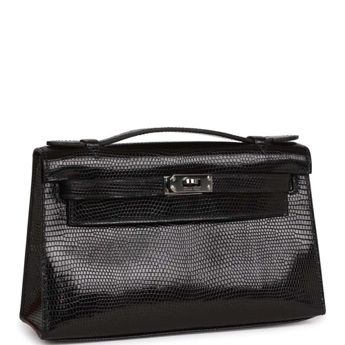 Urban Legend Hermes Kelly Pochette Clutch Cut Ombre Lizard at