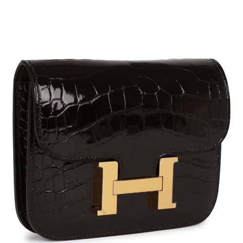 Hermes Geta Bag Black Chevre Palladium Hardware – Madison Avenue