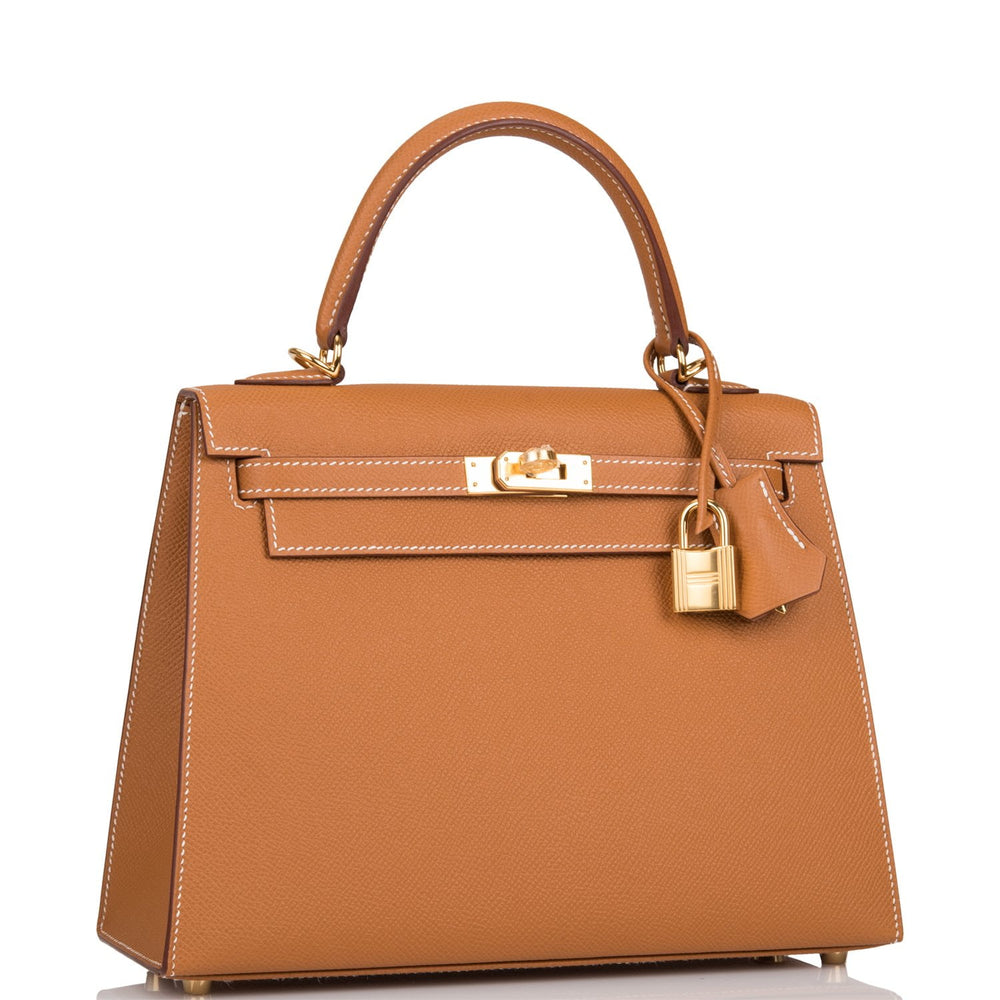 gold kelly bag