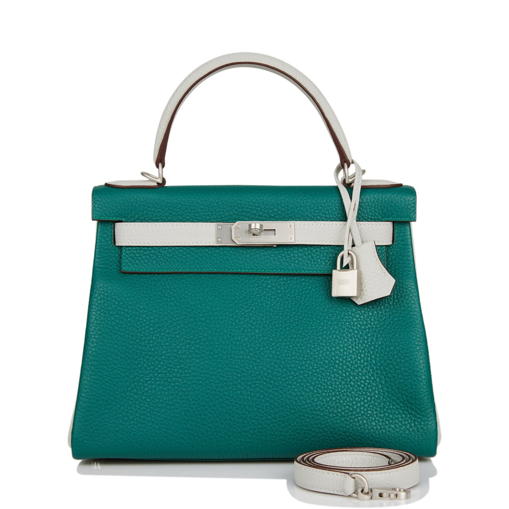 hermes kelly 28 malachite