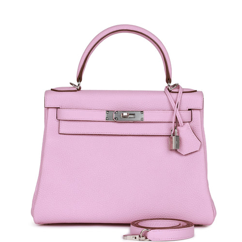 HERMES Epsom Birkin Sellier 25 Mauve Pale 1254633