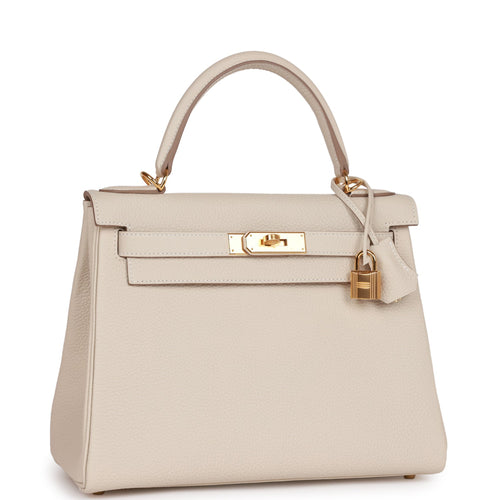 Hermes Kelly Pochette Jaune Ambre Swift Gold Hardware – Madison Avenue  Couture