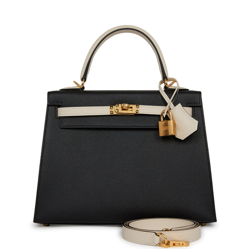 Hermes Birkin Sellier 25 Craie Epsom Gold Hardware – Madison Avenue Couture