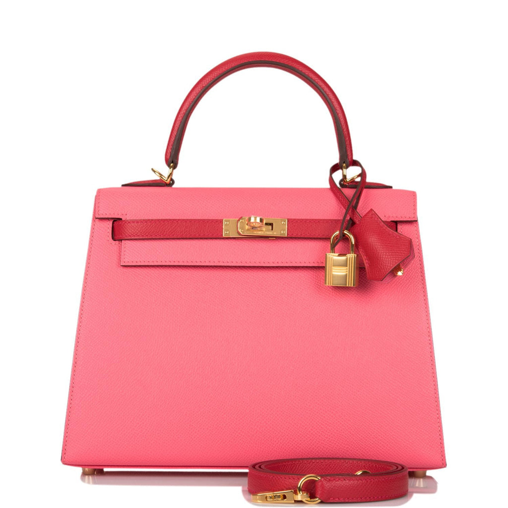 hermes kelly rose gold