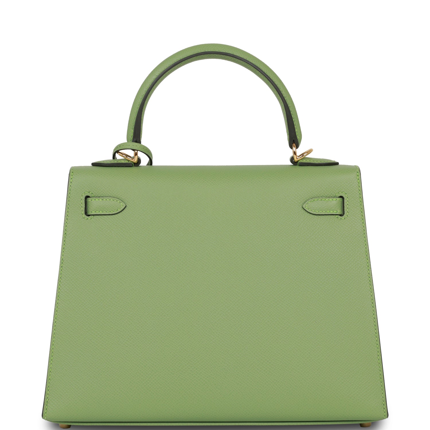 Hermes Kelly Sellier 25 Vert Criquet Epsom Gold Hardware – Madison ...