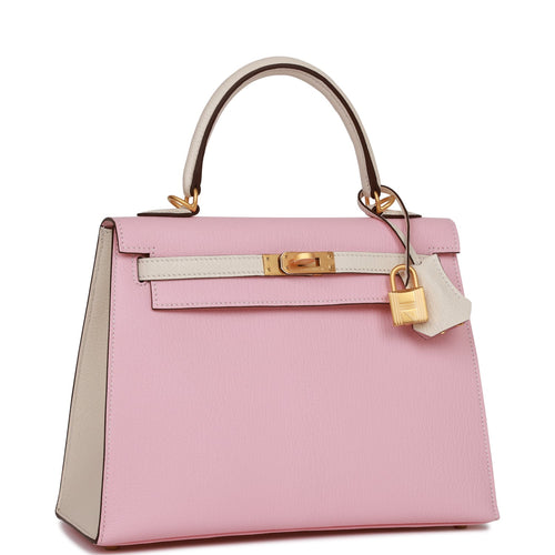 Women :: Bags :: Handbags :: Hermès Kelly 20 Cuivre Chevre - The