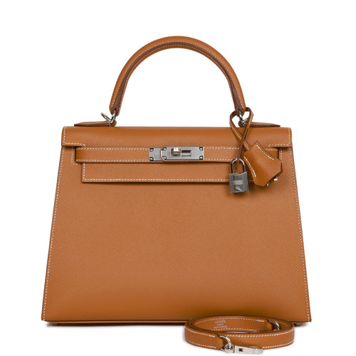 hermes kelly 28 brown