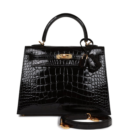 Hermes Vintage Alligator Kelly Sellier Satchel - Gee Loretta