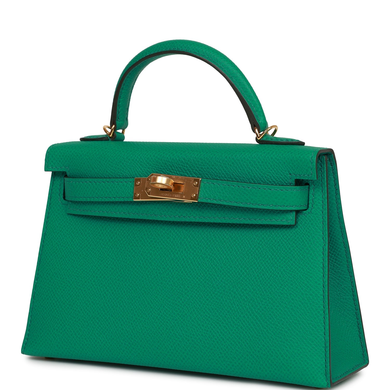 Hermes Kelly Sellier 20 Vert Jade Epsom Gold Hardware – Madison Avenue ...