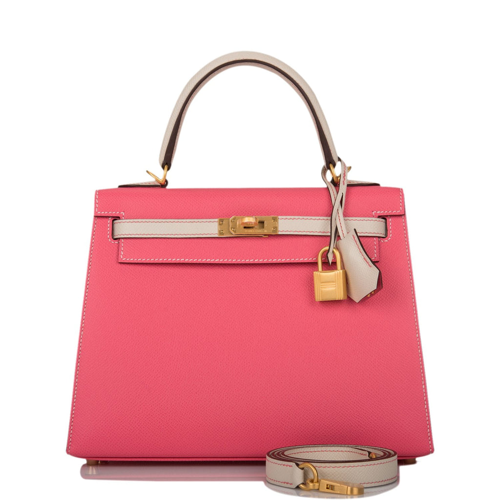 hermes kelly bicolor