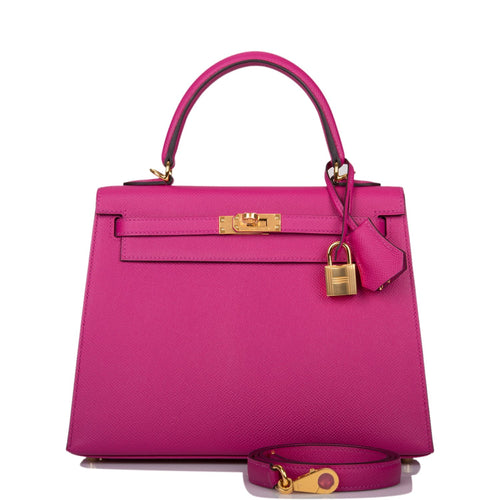 hermes pink kelly bag