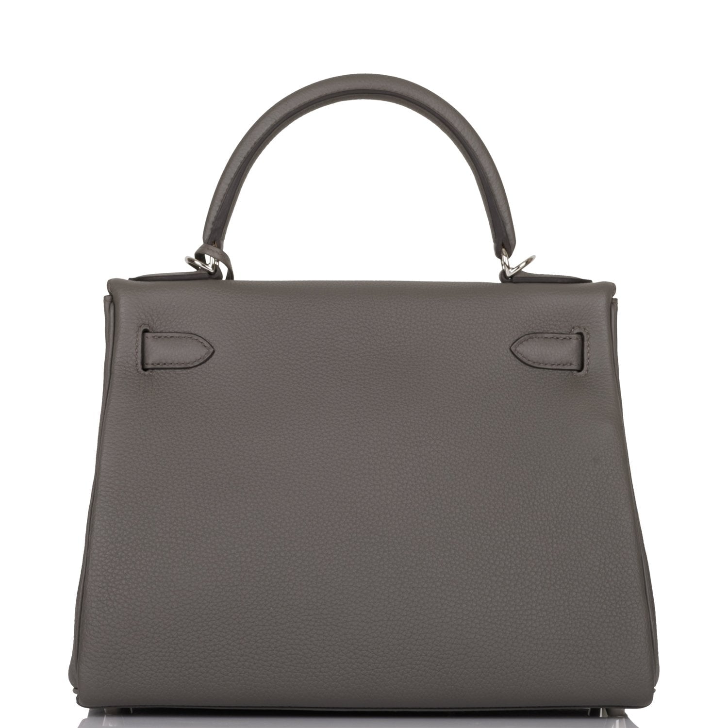 Hermes Kelly Retourne 28 Etain Togo Palladium Hardware – Madison Avenue ...