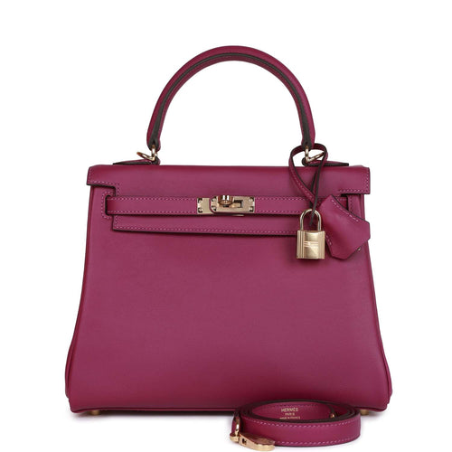 Hermes Kelly 25 Colourmatic Nata Swift GHW #B SKL1561 – LuxuryPromise