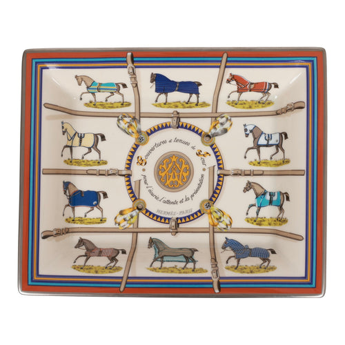 Shop HERMES Mises Et Relances Change Tray (H400060M 89, H400060M