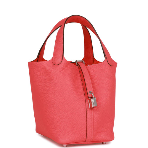 Hermes Rouge de Coeur Red Picotin Lock 18 PM Handbag – MAISON de LUXE