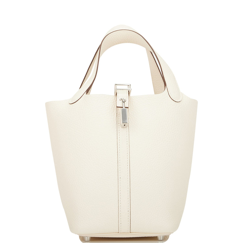 hermes picotin 18 white