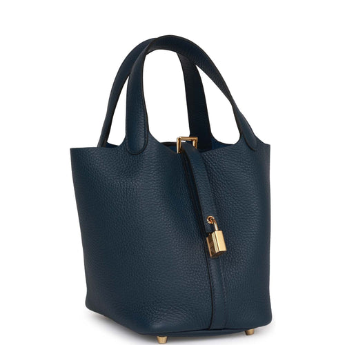 Hermès Micro Constance 14 Bleu Saphir Lizard Niloticus Gold Hardware –  JaneFinds