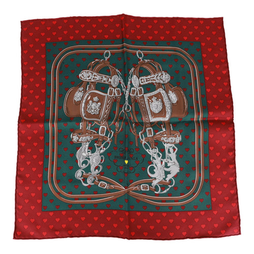 Hermes Brides De Gala Quadri Tattoo Sqaure Silk Scarf 343153S 02  3609095509961 - Jomashop