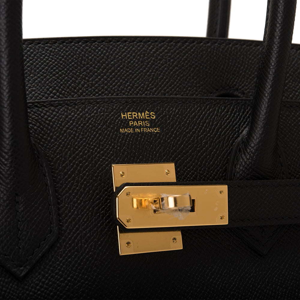 black and gold birkin