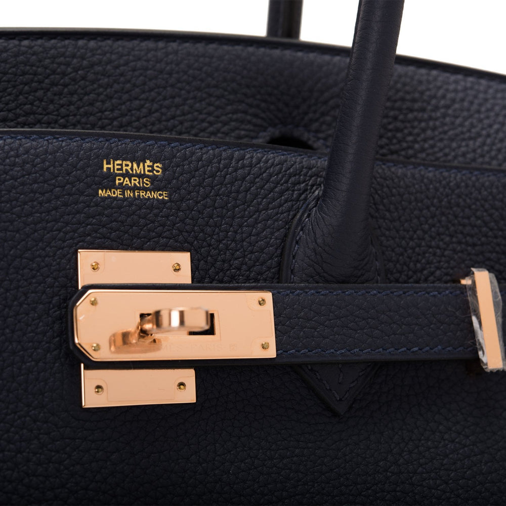 hermes rose gold birkin bag