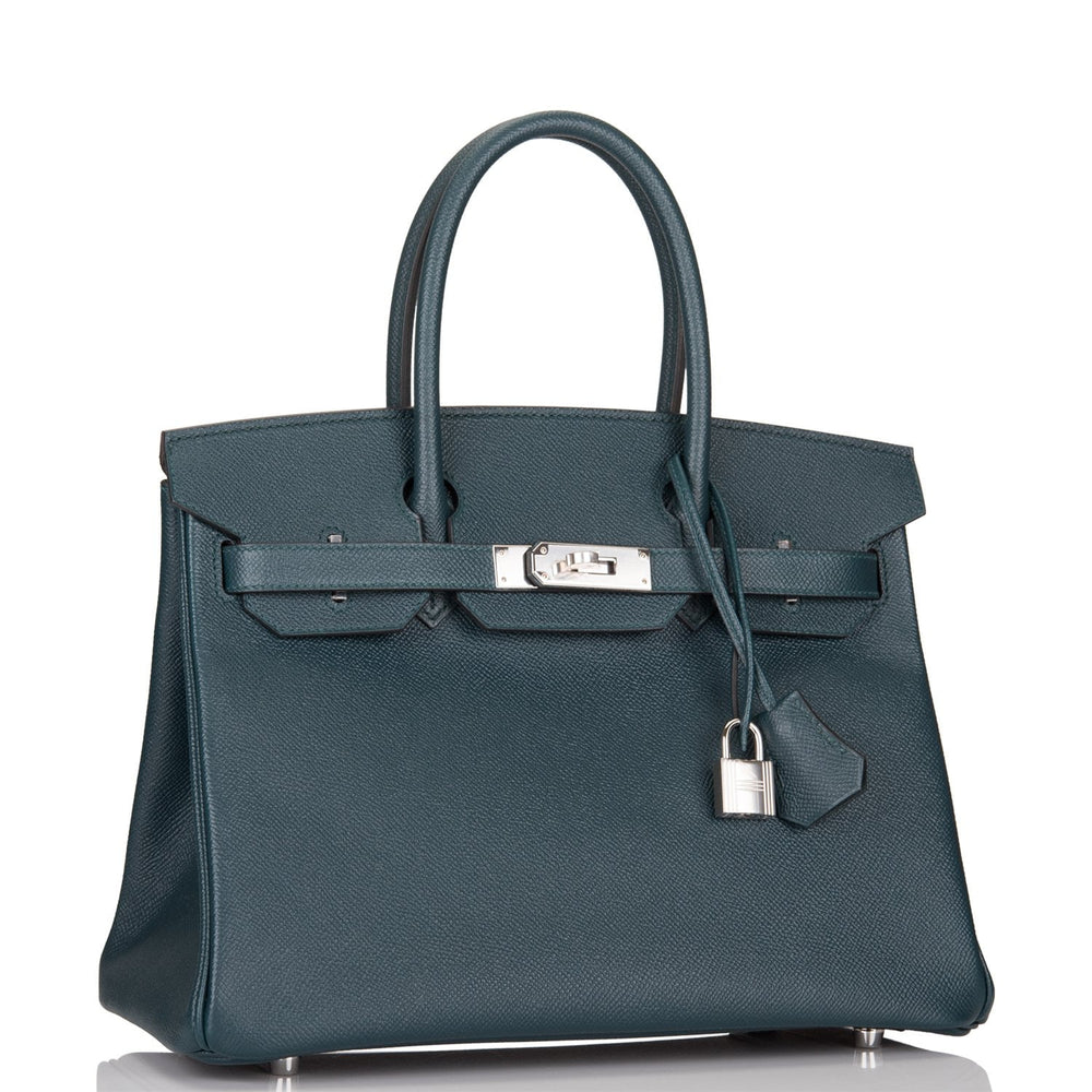 Hermès Original Bag  Hermes Vert Cypress Epsom Birkin 30cm Palladium  Hardware