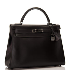 hermes kelly so black 32cm