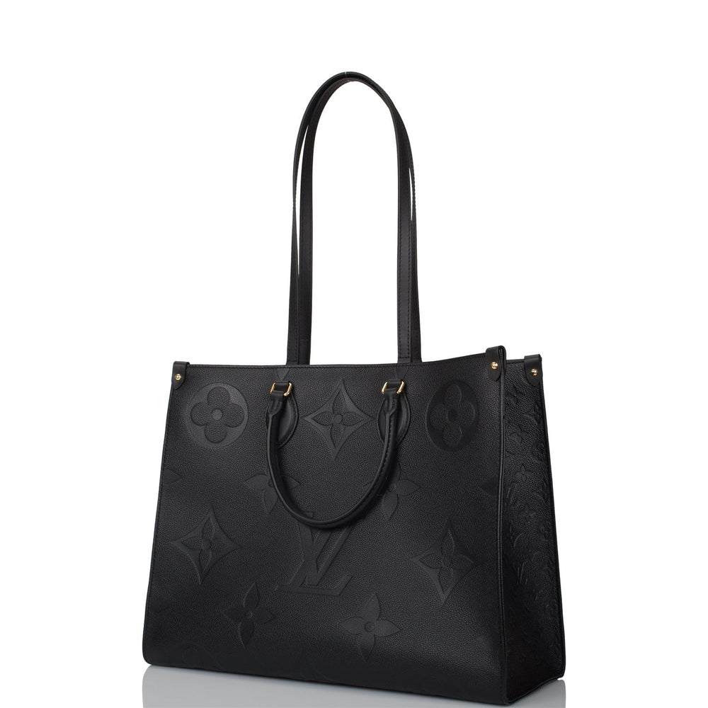 Louis Vuitton Black Empreinte Giant Monogram OnTheGo Tote – Madison Avenue Couture