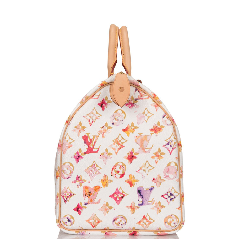 Louis Vuitton Monogram Watercolor Aquarelle Speedy Bag 35cm – Madison Avenue Couture