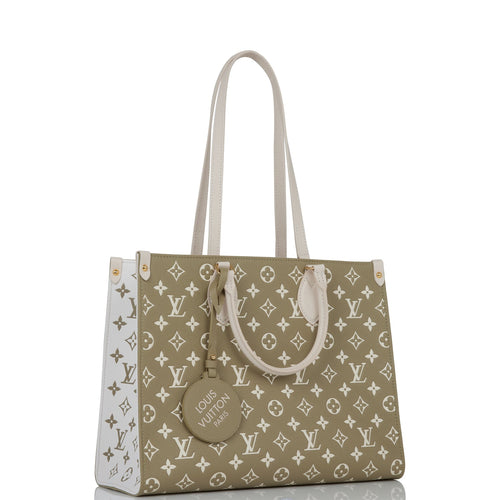 Louis Vuitton x Fornasetti Onthego MM Monogram Cameo in Coated