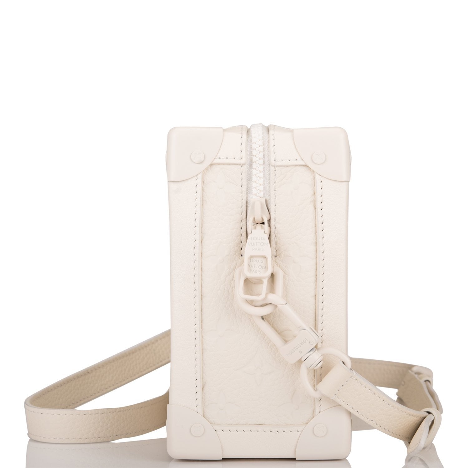 Louis Vuitton x Virgil Abloh White Soft Trunk Bag – Madison Avenue Couture