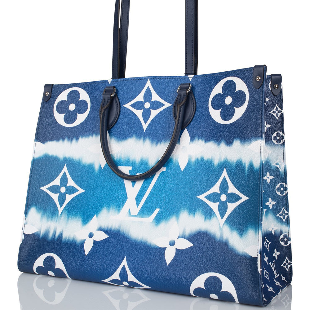 Louis Vuitton Onthego Monogram Giant Capri Blue in Coated Canvas