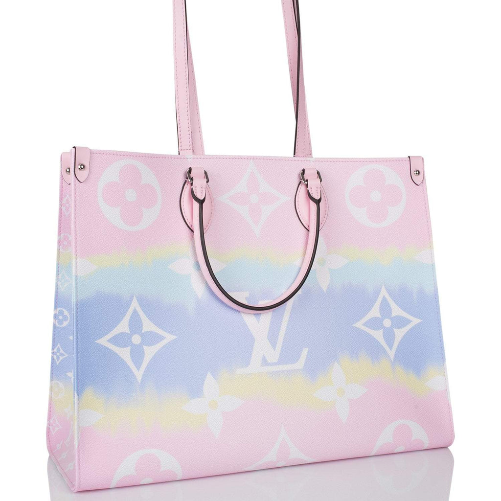 LOUIS VUITTON Monogram Escale Onthego GM Pastel 1200365