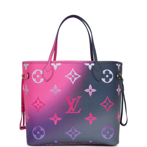 Louis Vuitton Pink And Lavender Gradient Coated Canvas OnTheGo GM