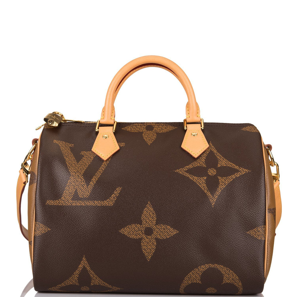 Super Louis Vuitton Giant Reverse Monogram Speedy 30 Bandouliere UH-64