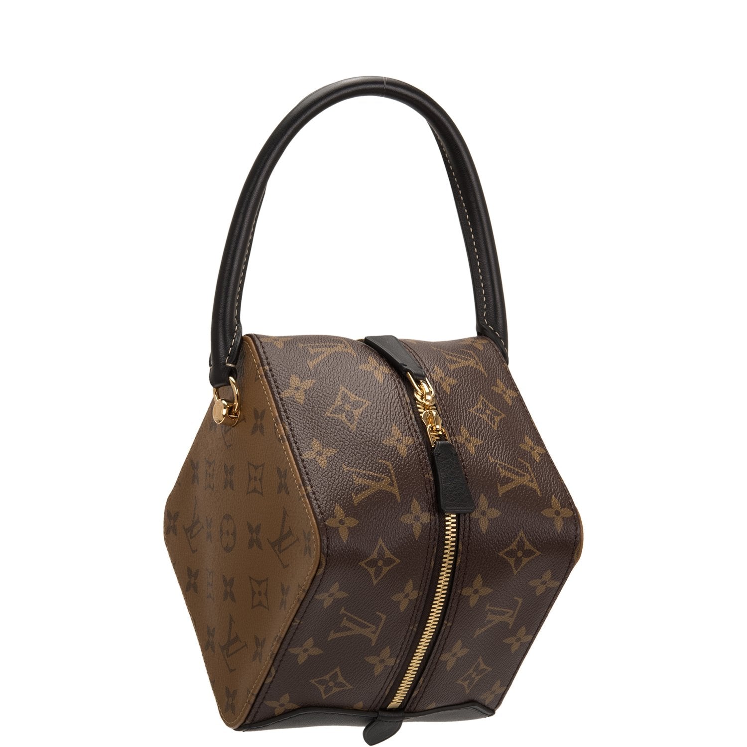 LOUIS VUITTON SQUARE BAG - Super Rare Runway Bag 