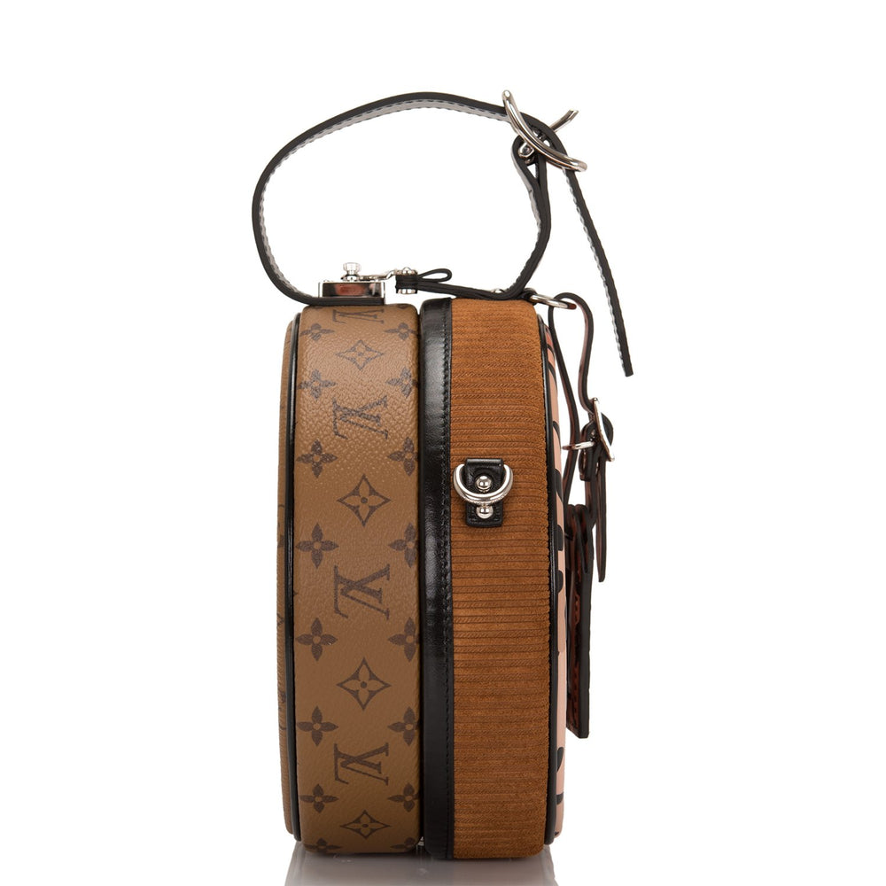 Louis Vuitton Reverse Monogram Leopard Petite Boite Chapeau – Madison Avenue Couture