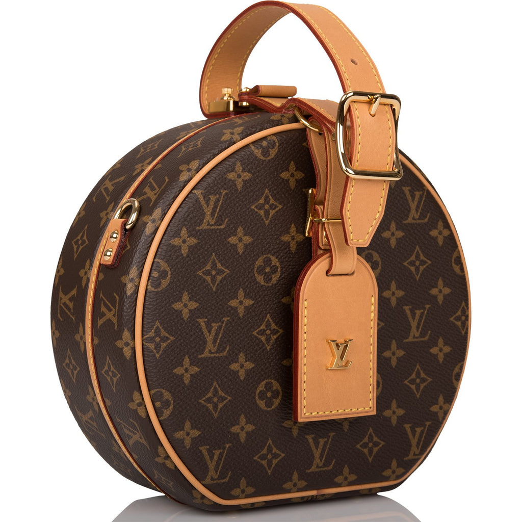 Louis Vuitton Mini Boite Chapeau Bag Monogram Canvas at 1stDibs  louis  vuitton circle bag price, lv small circle bag, louis vuitton bag circle