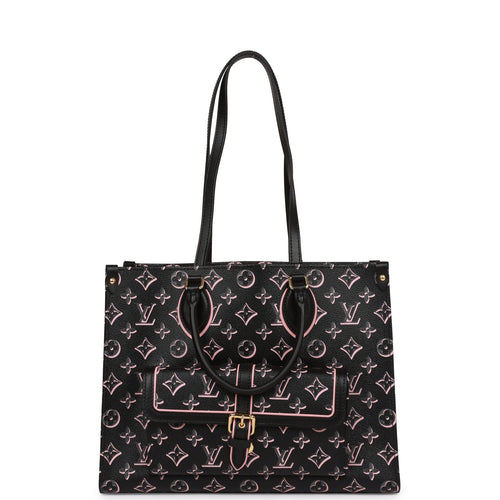 Vanity cloth handbag Louis Vuitton Black in Cloth - 25095551