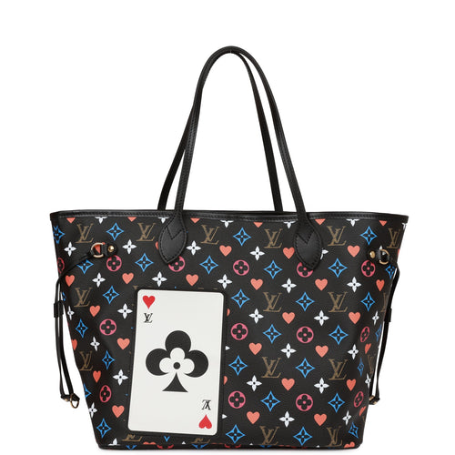 Louis Vuitton Neverfull MM Floral Pattern Silver in Coated Canvas/Leather  with Gold-tone - US