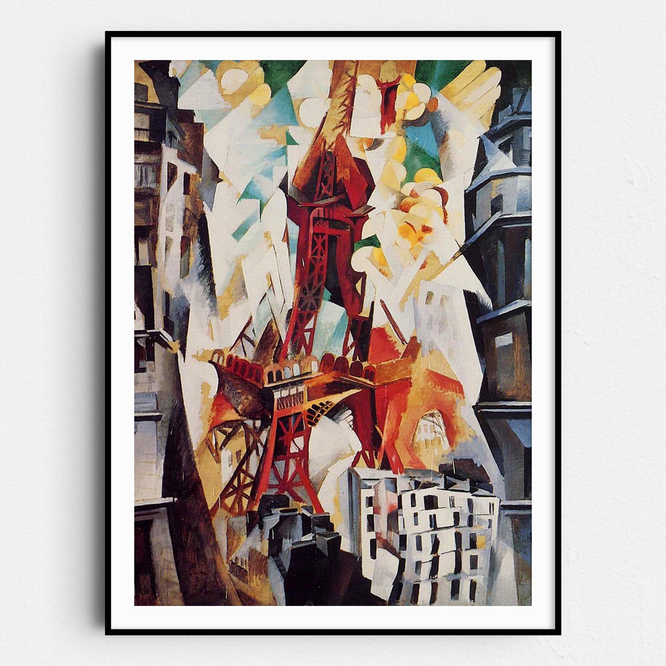 Champs de Mars: The Red Tower (1911) by Robert Delaunay