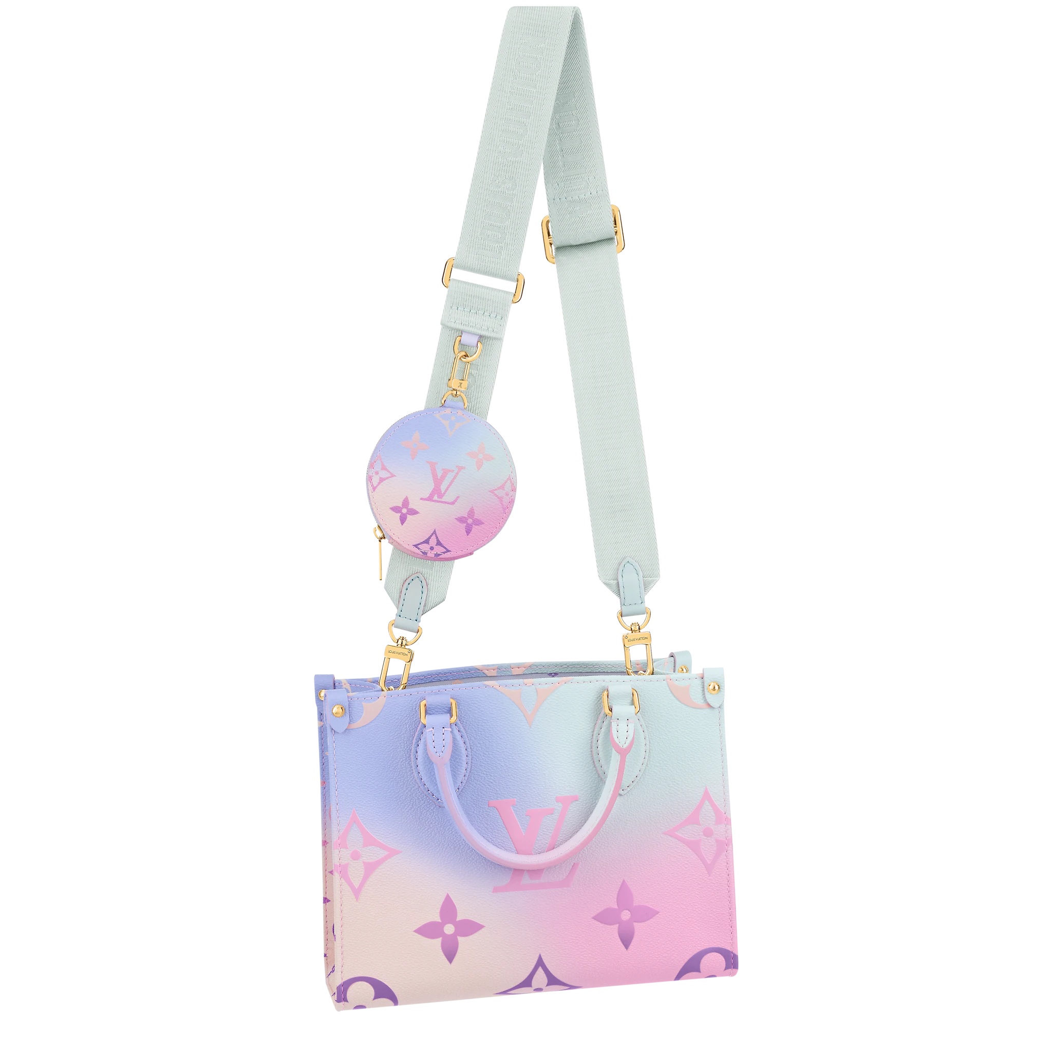 louis vuitton onthego sunrise pastel