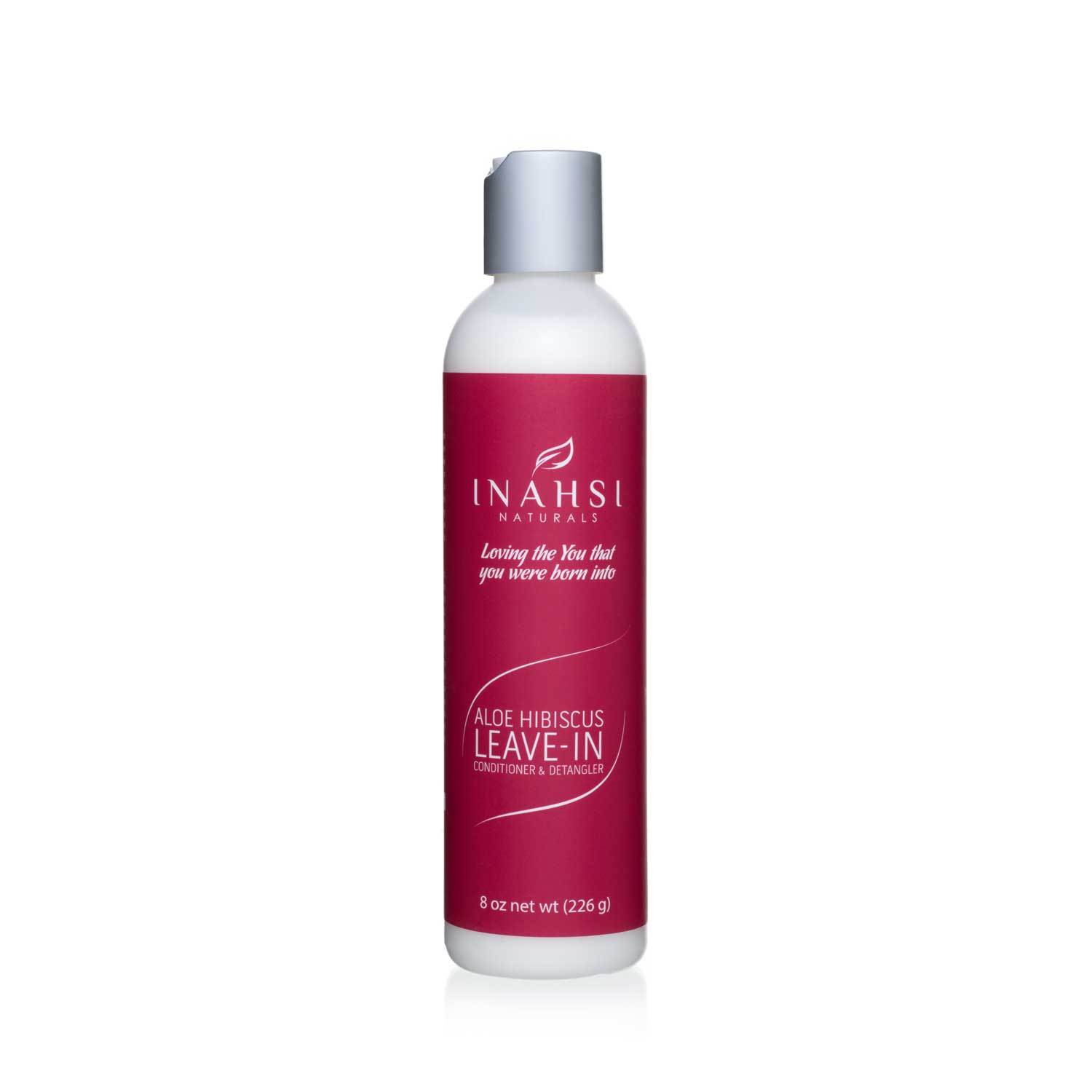 Inahsi Naturals Aloe Hibiscus Leave-In Conditioner and Detangler