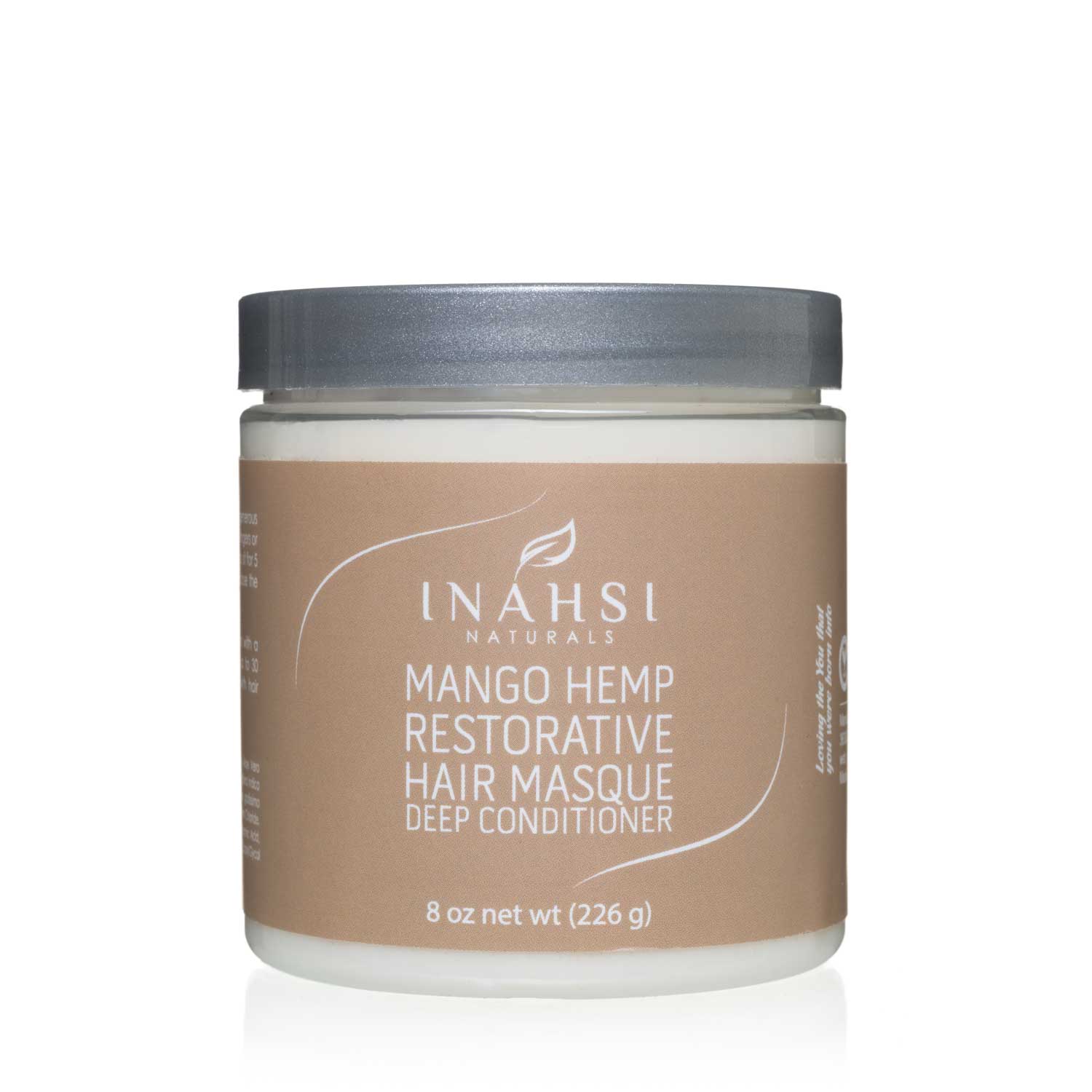 Inahsi Naturals Mango Hemp Restorative Hair Masque and Deep Conditioner