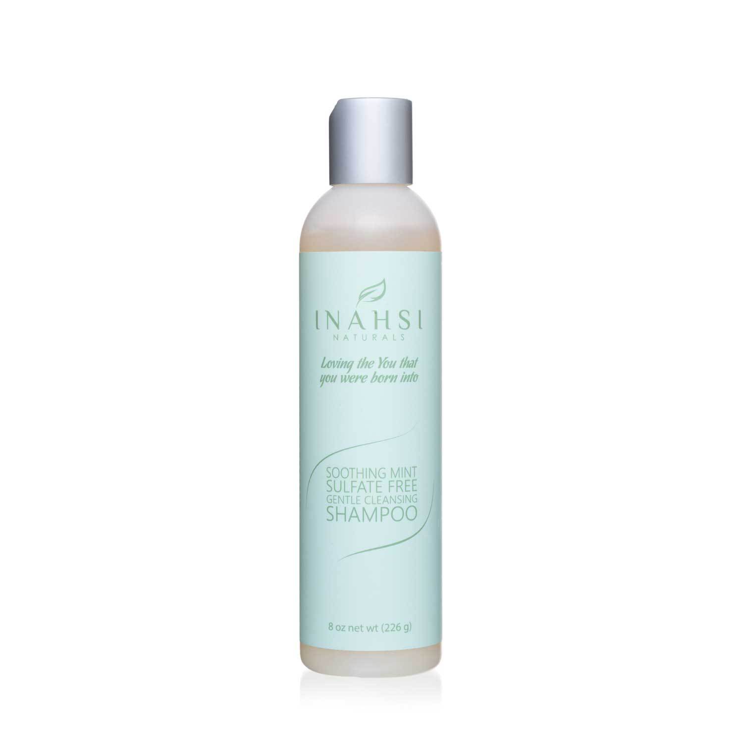 Inahsi Naturals Soothing Mint Gentle Cleansing Shampoo