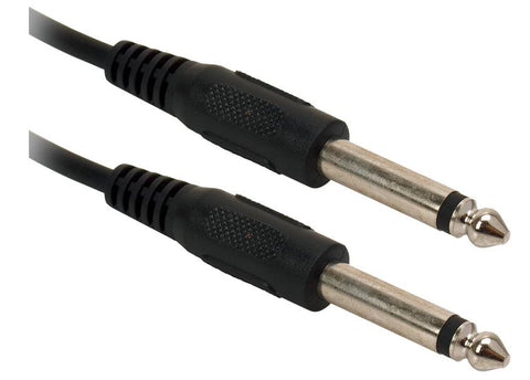 bueno Aproximación Sympton 25ft (7.4m) Cable for Audio with 6.3mm Plug to 6.3mm Plug, Mono (255-5 –  Steren Solutions