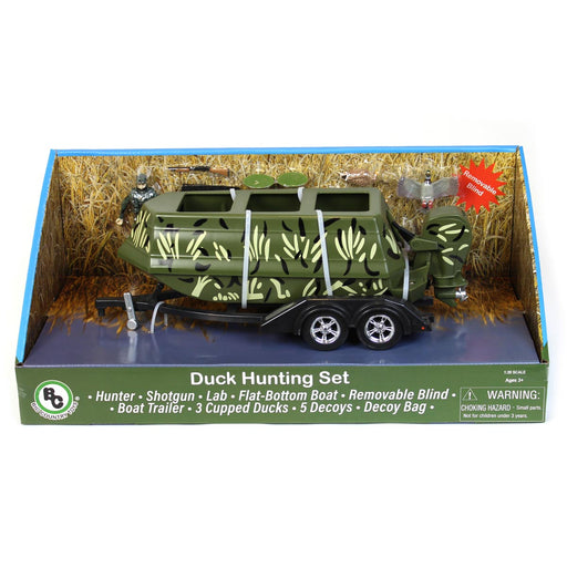 1/20 Professional Bass Boat with Angler, Fish, Fishing Pole, and Boat —  Outback Toys