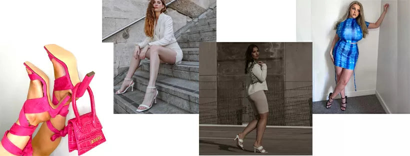 XY London Strappy Heels