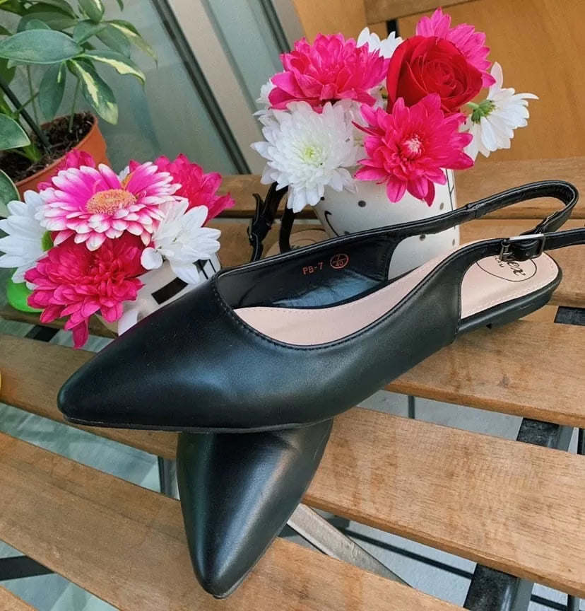 XY London Backless Loafers