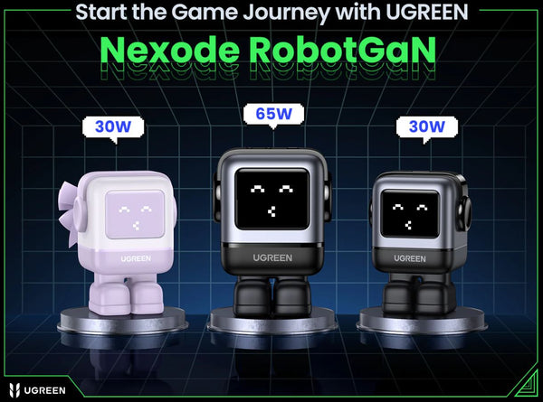 Cargador Ugreen Nexode RG 30W USB C GaN – Cracktegory