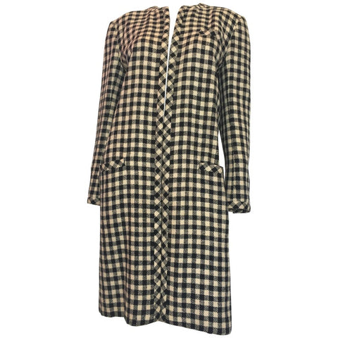 Andrea Jovine 1980's Black Fitted Wool Knit Dress – catwalk